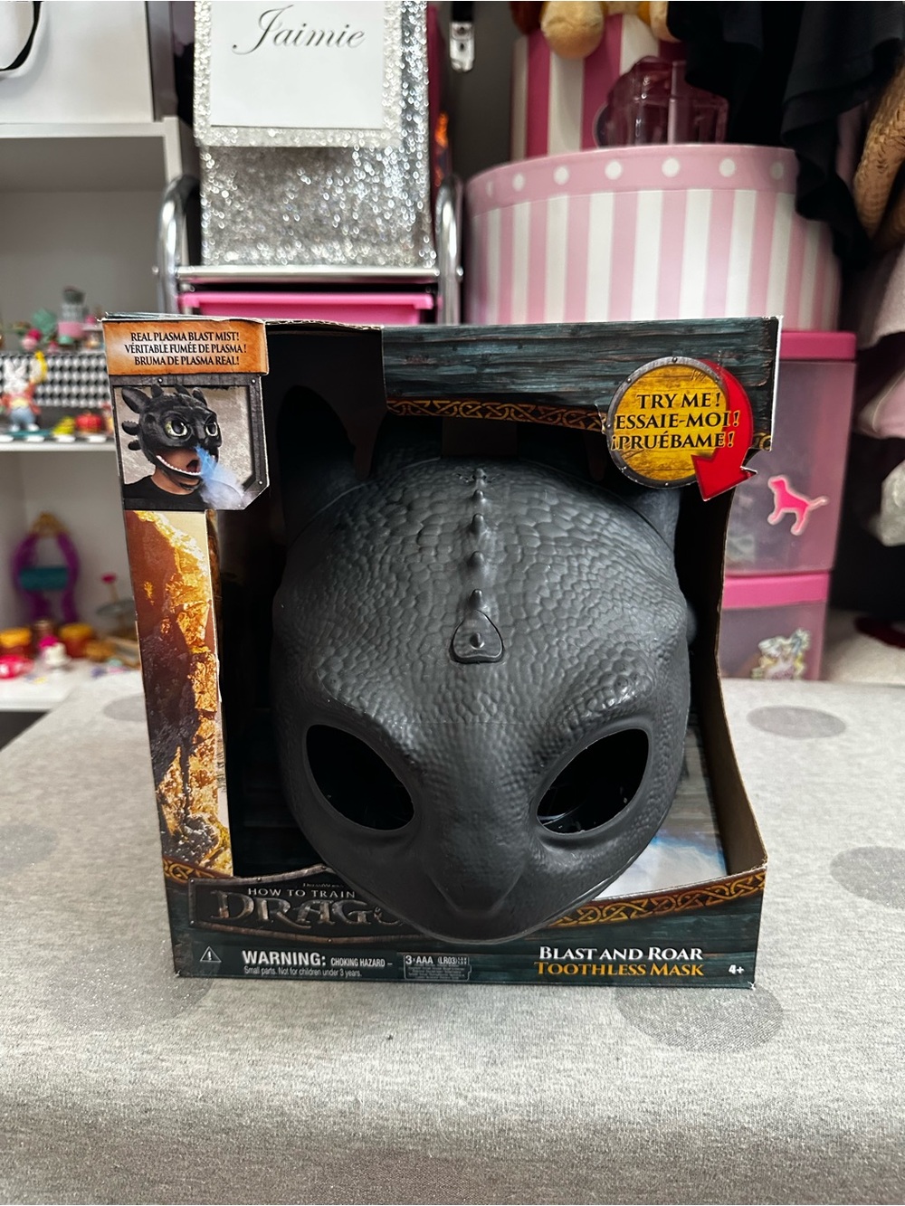 How To Train Your Dragon Blast and Roar Toothless Mask